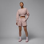 Jordan Flight Fleece Diamond 女款短褲