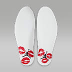 Air Jordan 4 Retro 'Pale Ivory and Tough Red' Women's Shoes