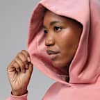 Jordan Flight Fleece Women's Mid Layer Cropped Hoodie