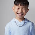 Conjunto de sudadera con gorro sin cierre de French Terry Brooklyn de dos piezas infantil Jordan