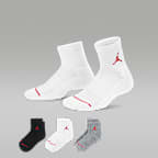 ジョーダン ジュニア クルー ソックス (3足)