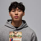 Sudadera con gorro sin cierre de tejido Fleece para hombre Jordan Jumpman "Chimney"