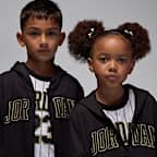 Jordan francia frottír anyagú, hosszú cipzáras, háromrészes dzsörzészett kisgyerekeknek