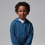 Jordan Brooklyn Fleece Little Kids' 2-Piece Full-Zip Hoodie Set