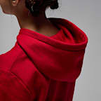 Conjunto de 2 piezas con sudadera con gorro sin cierre para niños talla pequeña Jordan Brooklyn Fleece