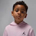 Conjunto de 2 piezas de sudadera con gorro sin cierre infantil Jordan Brookly French Terry