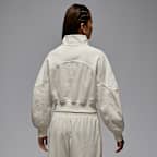 ジョーダン フライト フリース ウィメンズ クォータージップ トップ