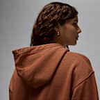 Sudadera con gorro de tejido Fleece Dri-FIT para mujer Jordan Sport Crossover