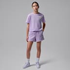 Jordan Secret Diary Big Kids' Paperbag Shorts