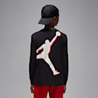 에어 조던 주니어 레이블 긴팔 티셔츠