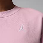 Sudadera de cuello redondo de French Terry para mujer Jordan Brooklyn Fleece