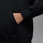 เสื้อมีฮู้ดบุผ้าซาตินผู้หญิง Jordan Flight Fleece