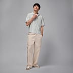 ジョーダン フライト メンズ ショートスリーブ ニット トップ