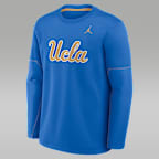 UCLA Sideline Coaches Men's Jordan Brand Therma-FIT College Long-Sleeve T-Shirt
