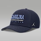 North Carolina Sideline Practice Rise Men's Jordan Brand Dri-FIT College Adjustable Hat
