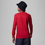 ジョーダン プラクティス フライト ロングスリーブ Tシャツ ジュニア Tシャツ