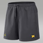 Michigan Primetime Primary Logo Men's Jordan Brand Dri-FIT College Form Shorts