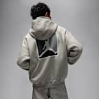 Gris jaspeado/Blanco
