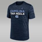 North Carolina Campus Center Stack Velocity Men's Jordan Brand Dri-FIT College T-Shirt