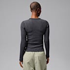 Jordan Flight Women's Long-Sleeve Waffle Top