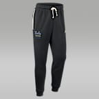 UCLA Sideline Standard Issue Men's Jordan Brand Dri-FIT College Taper Pants - Black