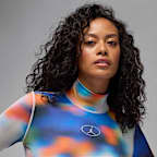 Jordan Flight Mountainside hosszú ujjú, mintás női body