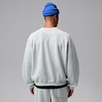 Sudadera de cuello redondo de tejido Fleece oversized para hombre Jordan Brooklyn