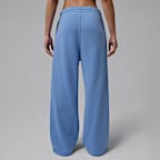 Pants con broches de presión de French Terry para mujer Jordan Flight Fleece