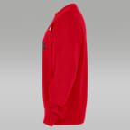 Sudadera de cuello redondo de tejido Fleece Jordan de la NBA para hombre LA Clippers Statement Essentials
