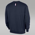 Dallas Mavericks Statement Essentials Men's Jordan NBA Fleece Crew-Neck Sweatshirt