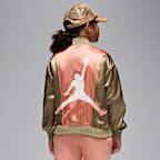 Jordan Big Kids' Colorblocked Satin Bomber