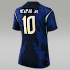 Neymar Jr. Brazil 2026 Match Away Women's Jordan Aero-FIT Soccer Authentic Jersey
