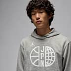 日本 プラクティス メンズ ジョーダン バスケットボール フリース パーカー