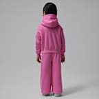 Conjunto de sudadera con gorro de 2 piezas de cierre completo infantil Jordan Brooklyn Fleece