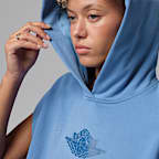 Jordan Flight Fleece Women's French Terry Short-Sleeve Hoodie