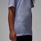 Jordan Sport Dri-FIT Big Kids' Short Sleeve Diamond Top