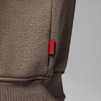 Sweat à capuche oversize à zip en tissu Fleece Jordan Brooklyn pour homme
