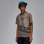 Jordan Big Kids' Cave Stone 4 Retro T-Shirt