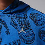 Jordan Big Kids' Brooklyn Fireside Fleece Pullover Hoodie