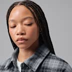 Jordan Brooklyn Women's Flannel Long-Sleeve Top