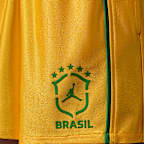 Calções de malha Jordan Brooklyn Brasil para mulher