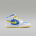 Air Jordan 1 Mid Sneaker School Big Kids' Shoes