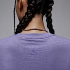 Jordan Women's Super-Crop Long-Sleeve Graphic T-Shirt