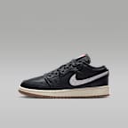 Air Jordan 1 Low SE Big Kids' Shoes - Off Noir/University Red/Game Royal/Sail
