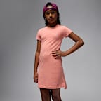 Jordan Brooklyn Essentials Big Kids' Dress - Light Madder Root