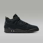 Air Jordan 4 Retro 'Black Cat' Men's Shoes