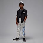 Pants Jumpman de French Terry para niños talla grande Jordan MVP