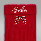 Jordan Big Kids' Sparkle Mesh Half Crew Socks (2 Pairs)