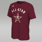 Playera Jordan para hombre LeBron James 2024 NBA All-Star Weekend - Carmesí team