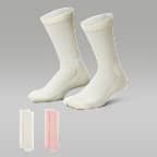 Medias calcetas de malla Sparkle para niños talla grande (2 pares) Jordan